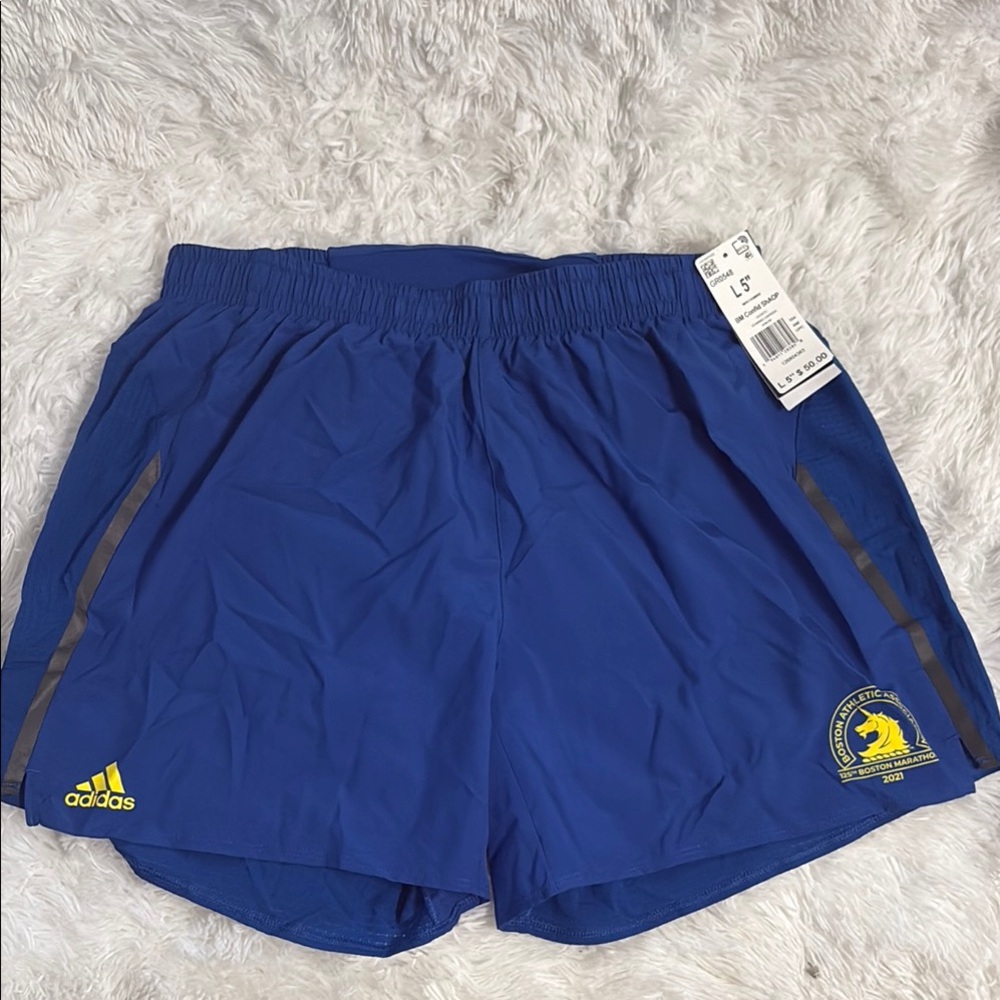 Adidas Men 5” Boston Marathon 2021 Running Shorts